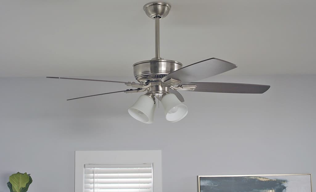 Elegant Fixture and Ceiling Fan Installation